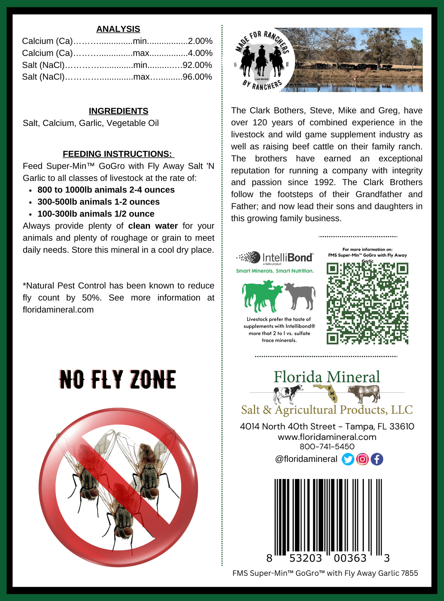 Super-Min™ GoGro™ Fly Away Garlic (8lb Pouch)
