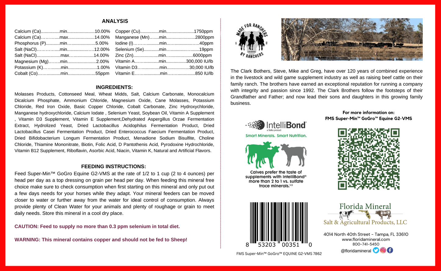 Super-Min™ GoGrow™ Equine G2-VMS – Larger 20lb Size for Larger Operations