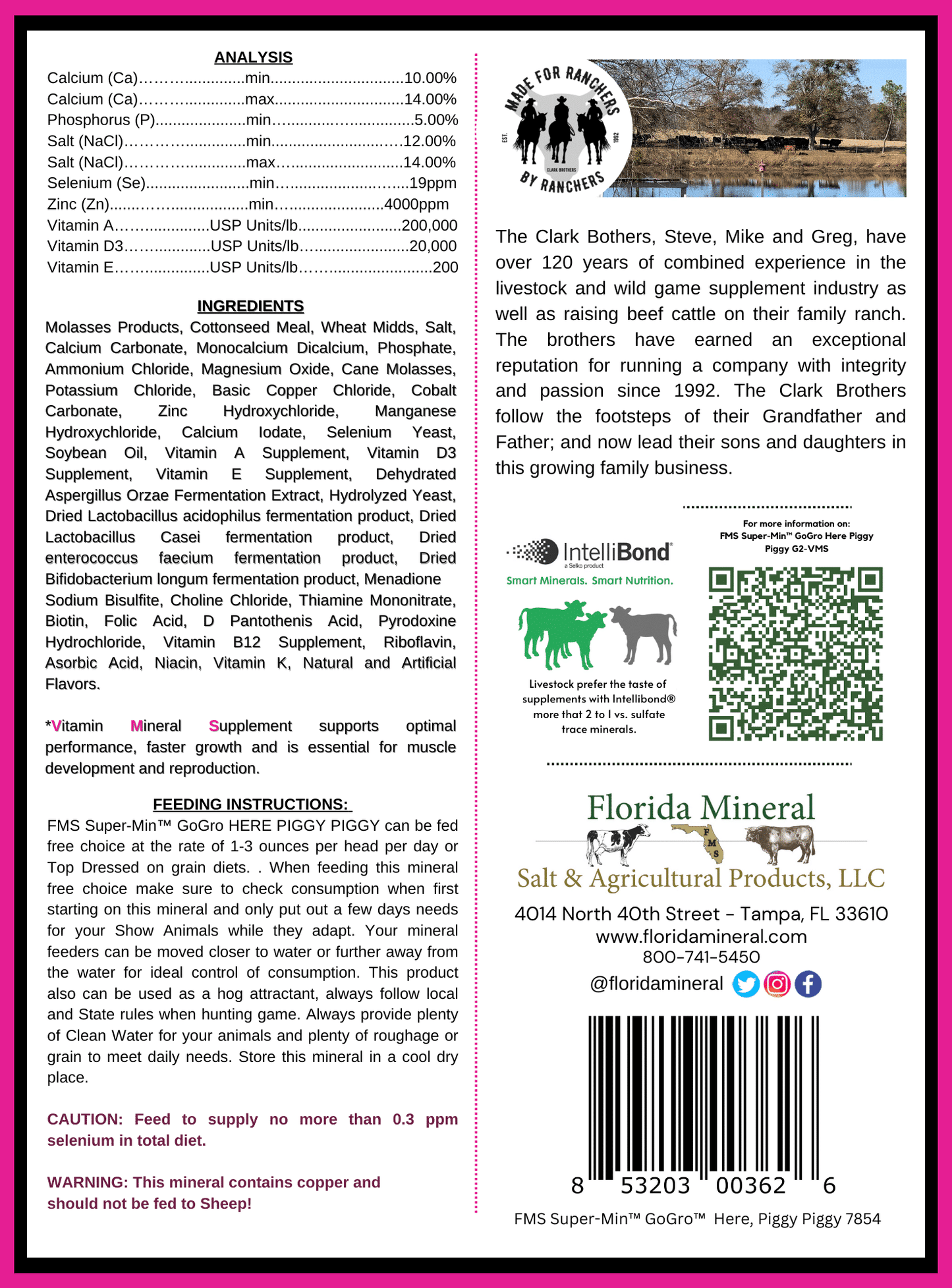 Super-Min™ GoGro™ Here Piggy Piggy G2-VMS (8lb Pouch)