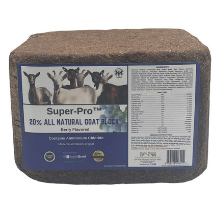 Super-Pro™ 20% All-Natural Goat (25lb Block)