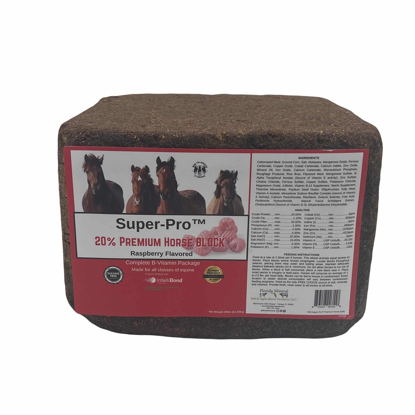 Super-Pro™ 20% Premium Horse (25lb Block)