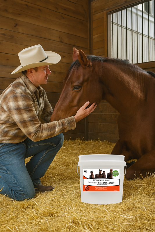Super-Min™ EQUINE GoGro™ Fly Away Garlic (20lb Economy Pail)