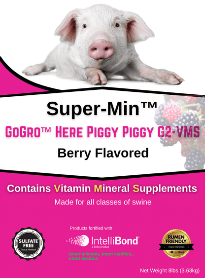 Super-Min™ GoGro™ Here Piggy Piggy G2-VMS (8lb Pouch)